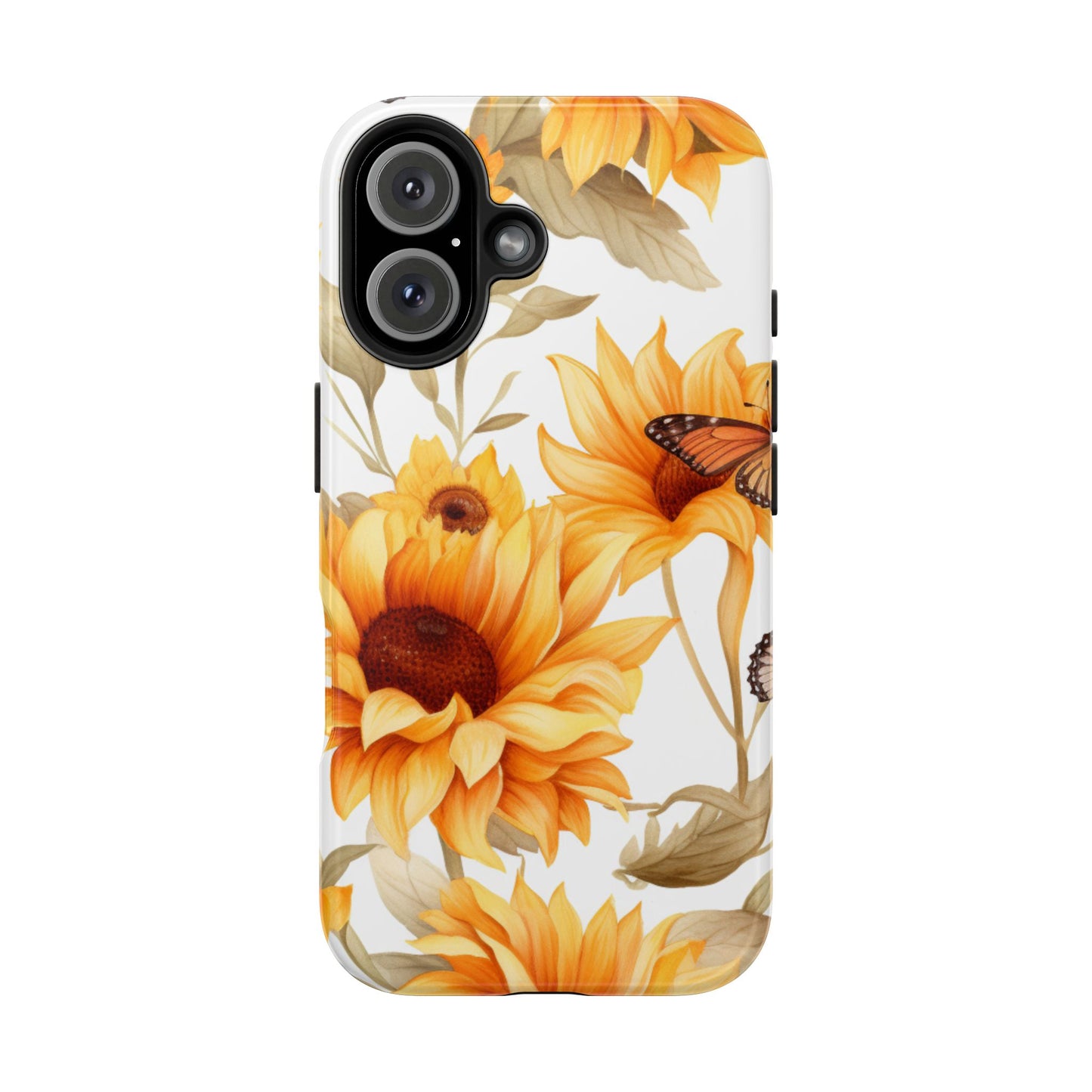 Sunflower & Monarch Garden - iPhone Series Case