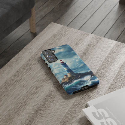 Samsung Galaxy Case - Coastal Lighthouse Design