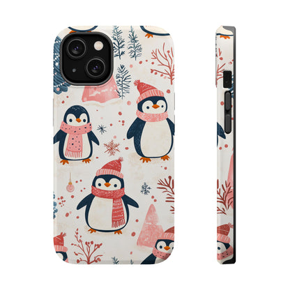 Penguin Paradise – Christmas Cheer MagSafe iPhone Case