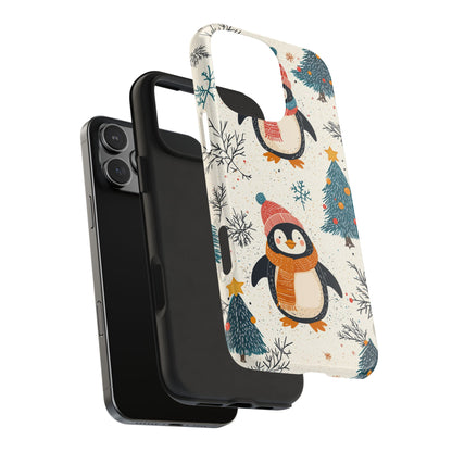 Penguin Wonderland – Snowy Christmas Cheer iPhone Case