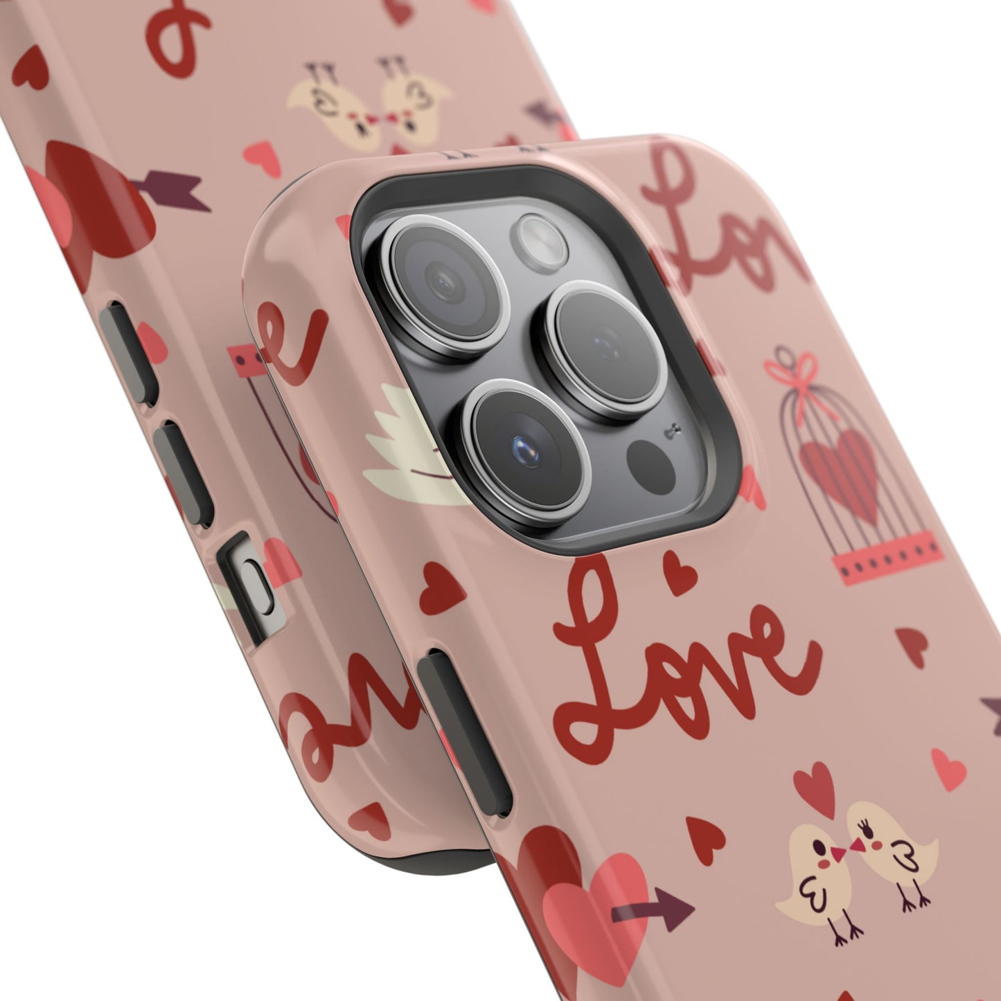 Lovebirds & Swans MagSafe iPhone Case