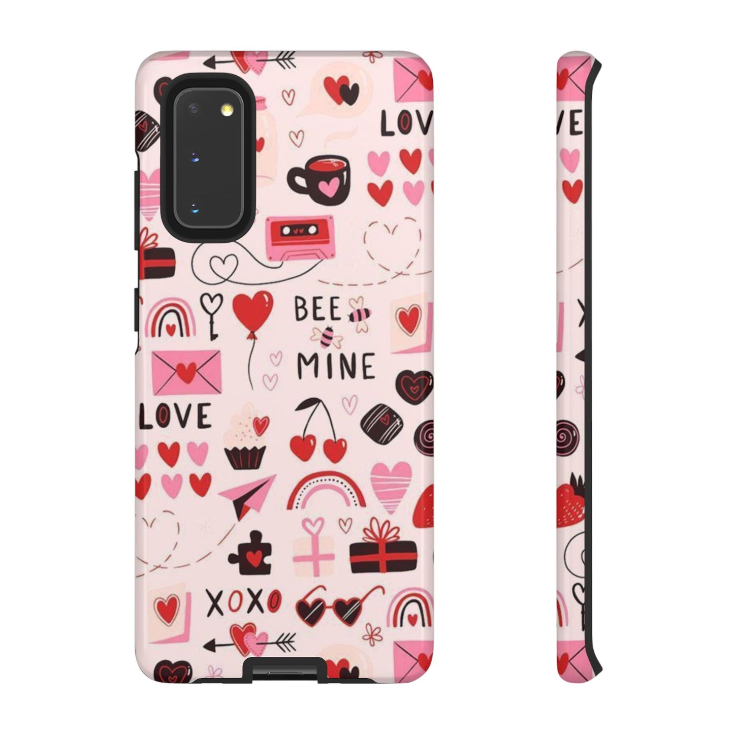 Samsung Galaxy Case: Bee Mine Love Doodles