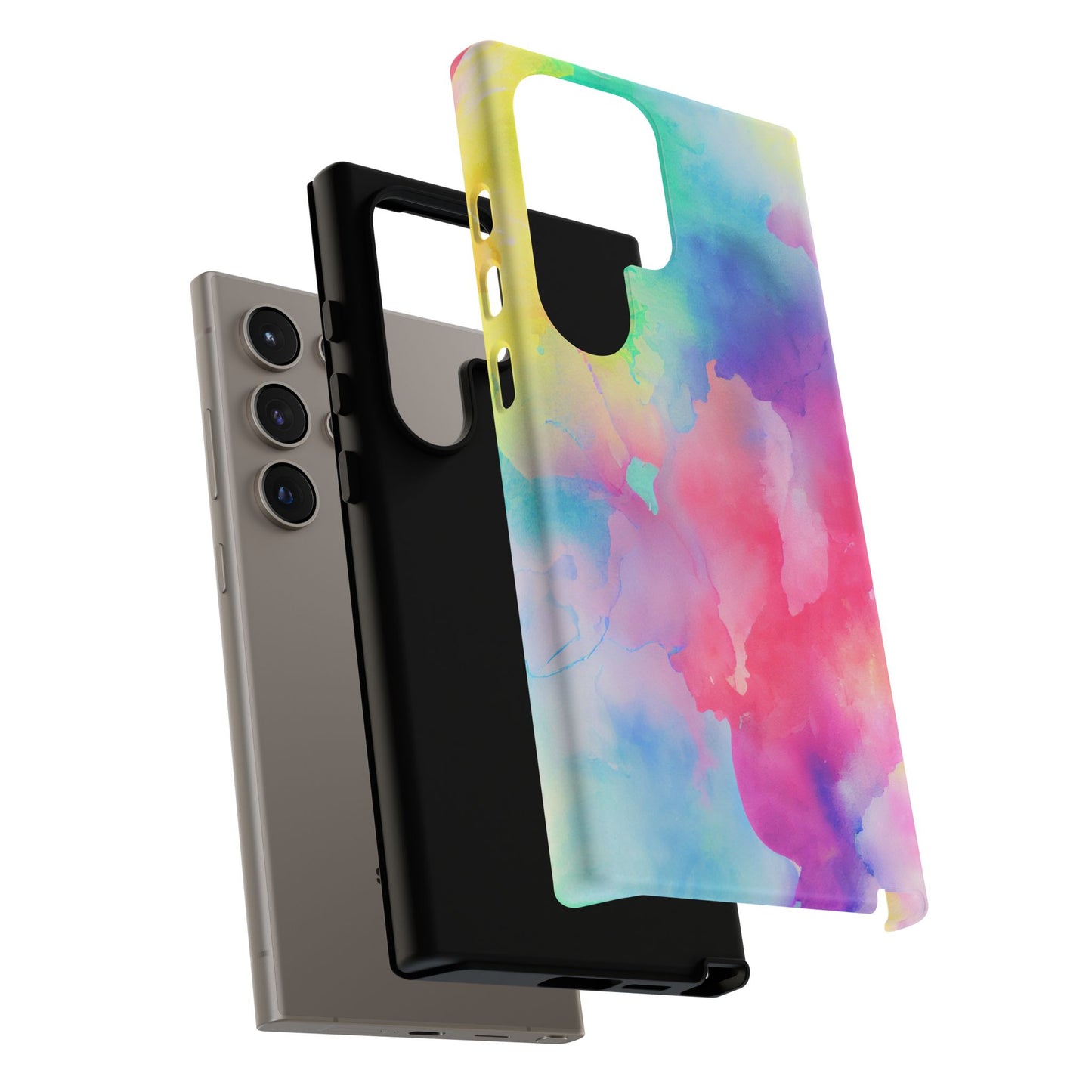 Pastel Watercolor Dream Samsung Galaxy Case – Slim Profile, Glossy Finish