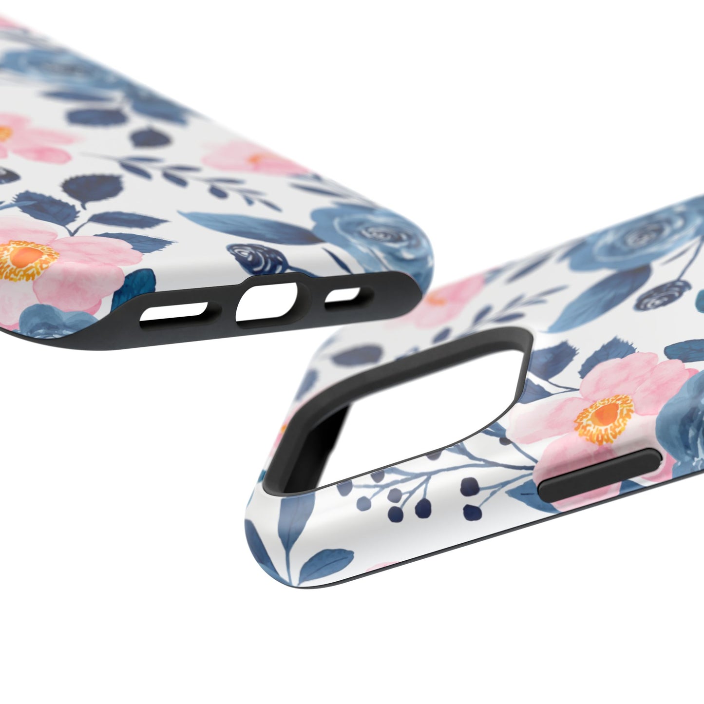 Pastel Garden Charm – MagSafe Case with Soft Watercolor Floral Print