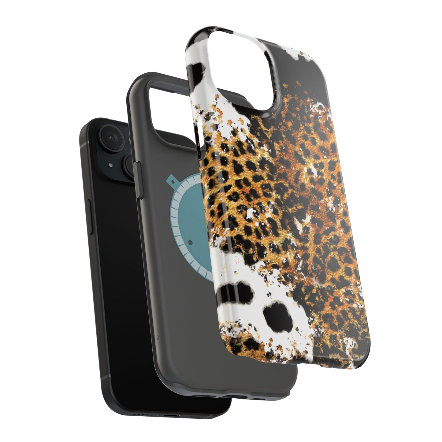 Bold Leopard Ink Splash - MagSafe iPhone Series Case