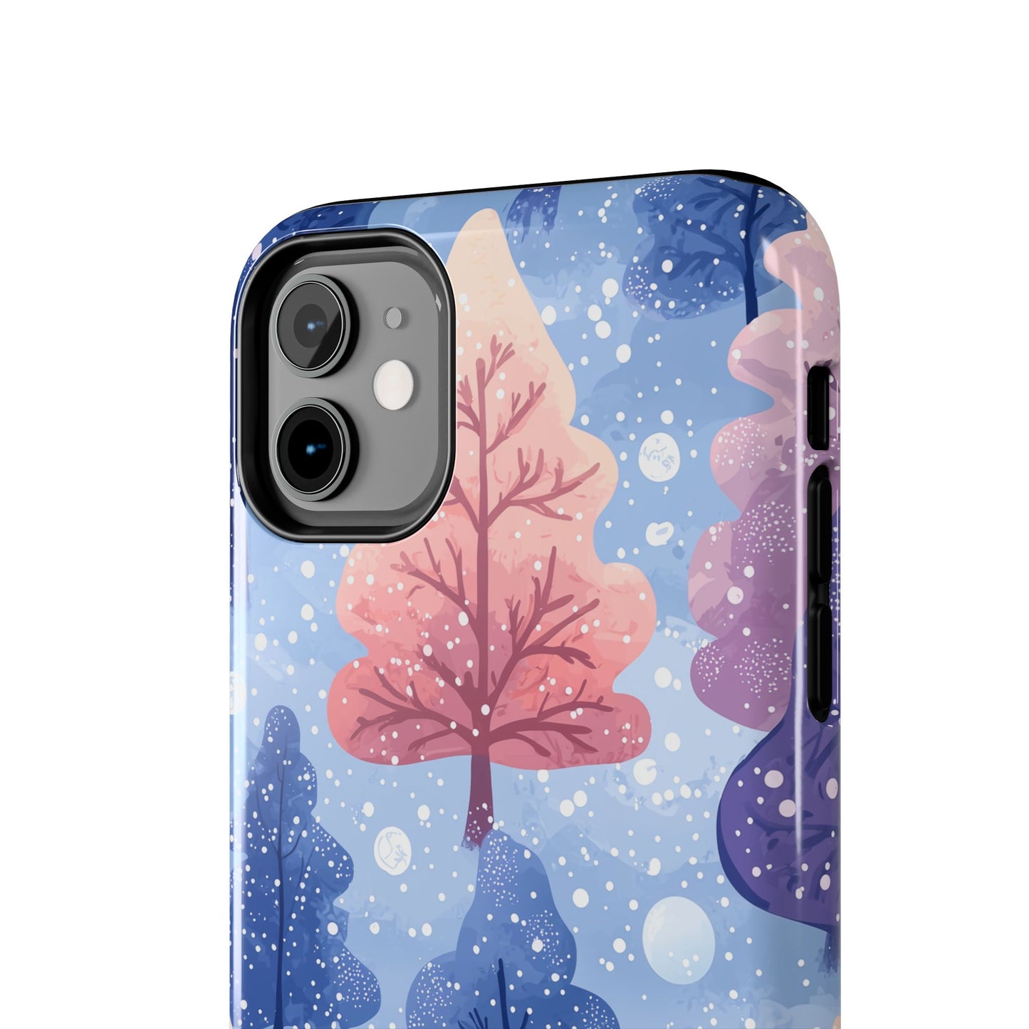 Pink & Purple Winter Wonderland - iPhone Series Case