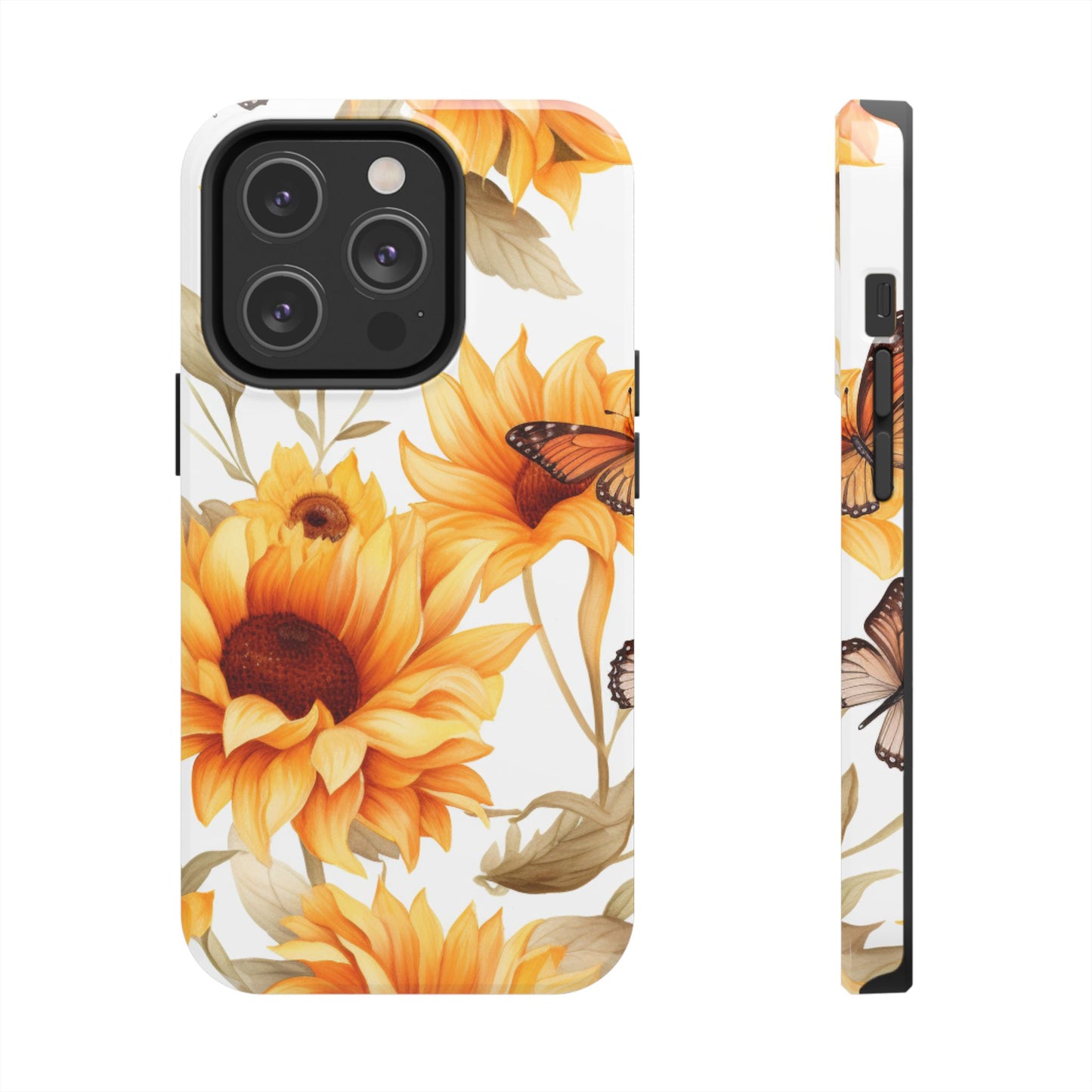 Sunflower & Monarch Garden - iPhone Series Case