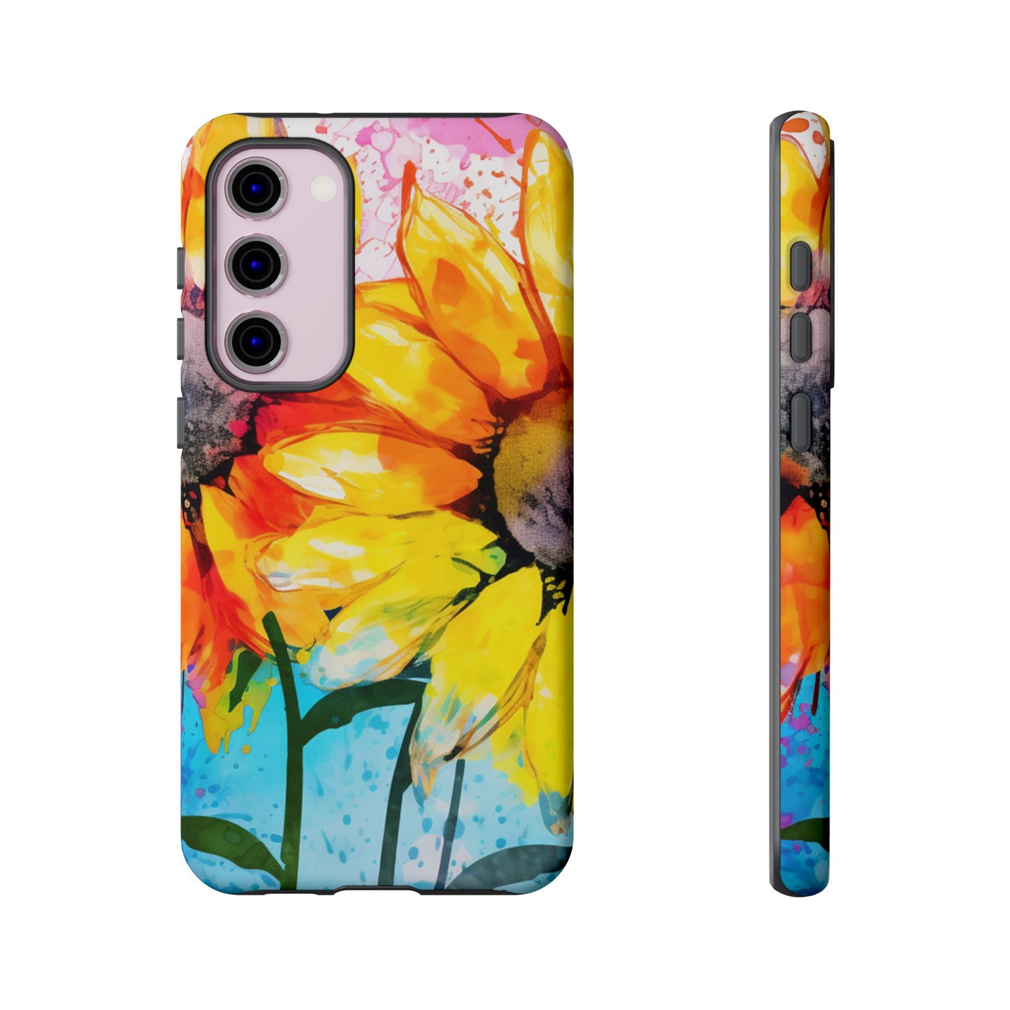 Bold Watercolor Sunflowers - Samsung Galaxy Series Case