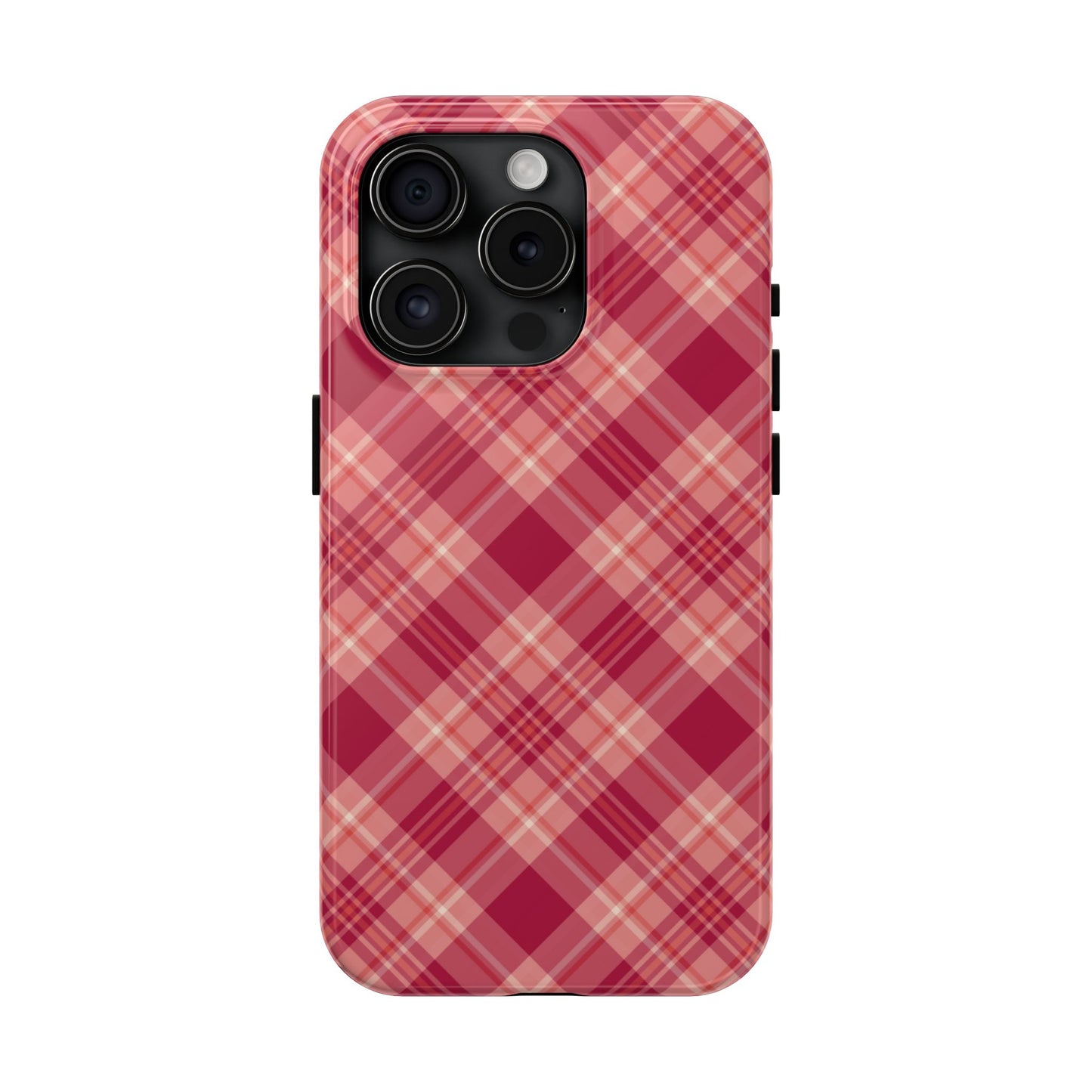 Rustic Red Plaid – iPhone Series Case