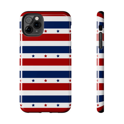 Patriotic Stars iPhone Case