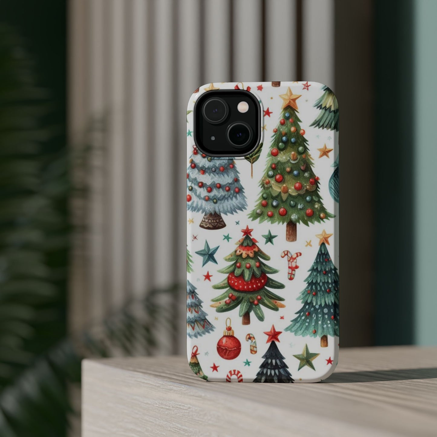 Festive Tree Wonderland – MagSafe iPhone Case