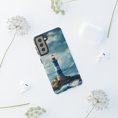 Samsung Galaxy Case - Coastal Lighthouse Design