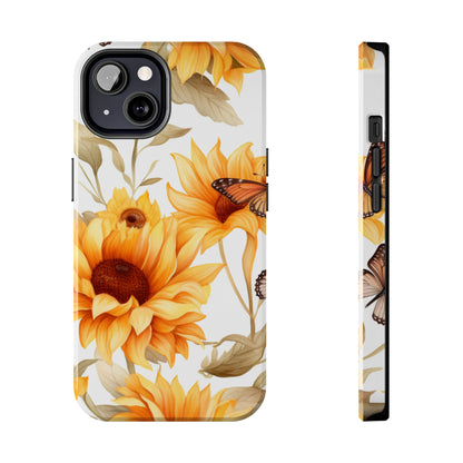 Sunflower & Monarch Garden - iPhone Series Case