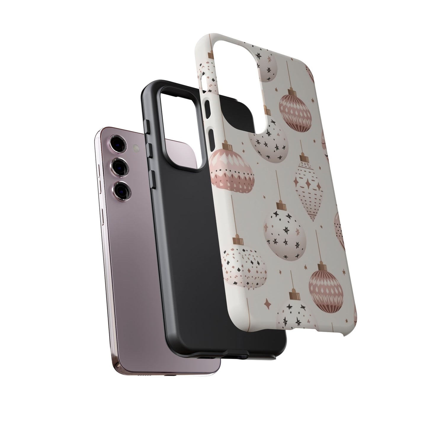 Blush Pink Holiday Ornaments - Samsung Galaxy Series Case