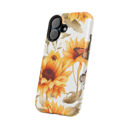 Sunflower & Monarch Garden - MagSafe iPhone Series Case