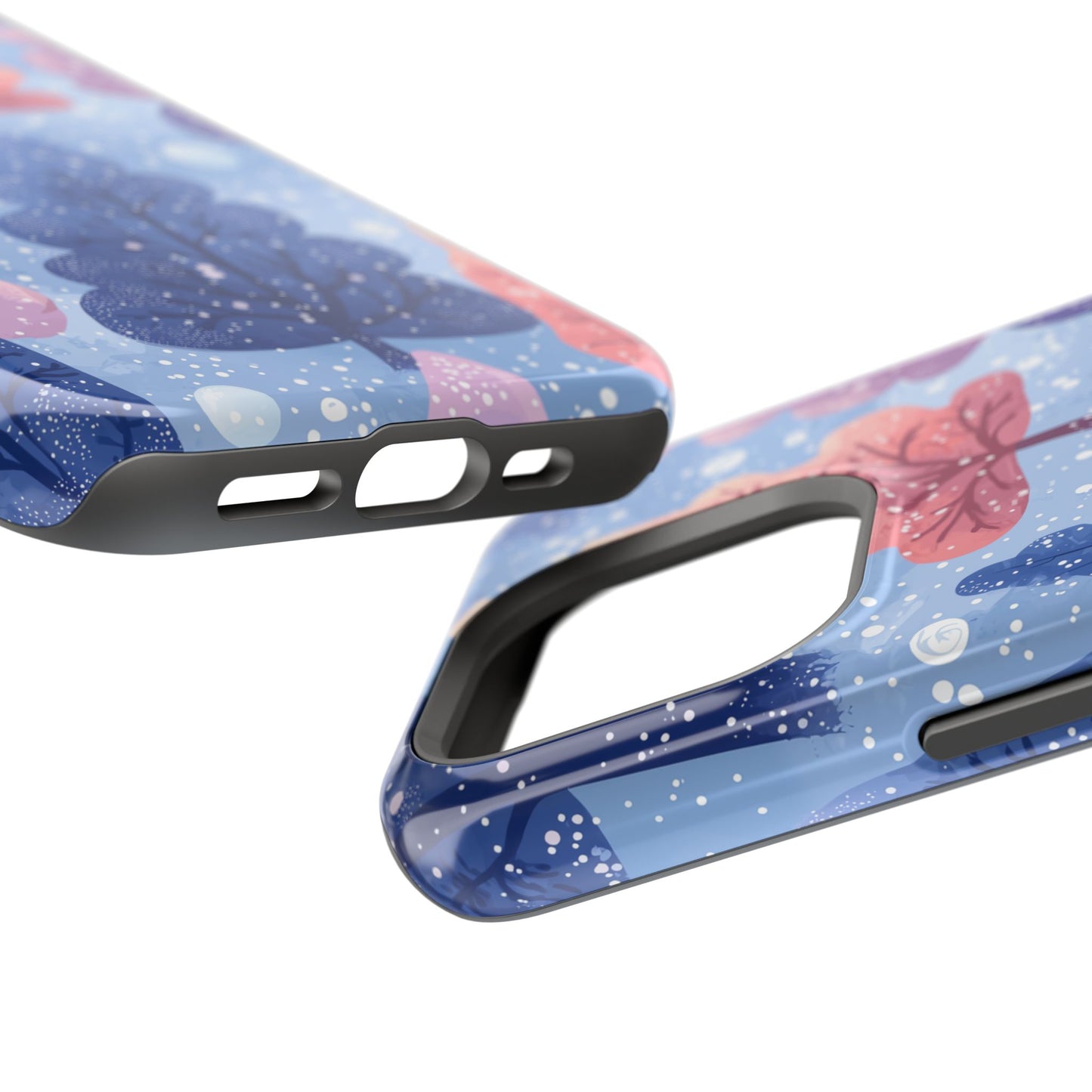 Pink & Purple Winter Wonderland - MagSafe iPhone Series Case