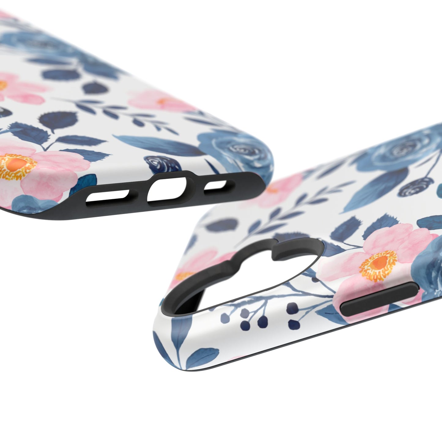 Pastel Garden Charm – MagSafe Case with Soft Watercolor Floral Print