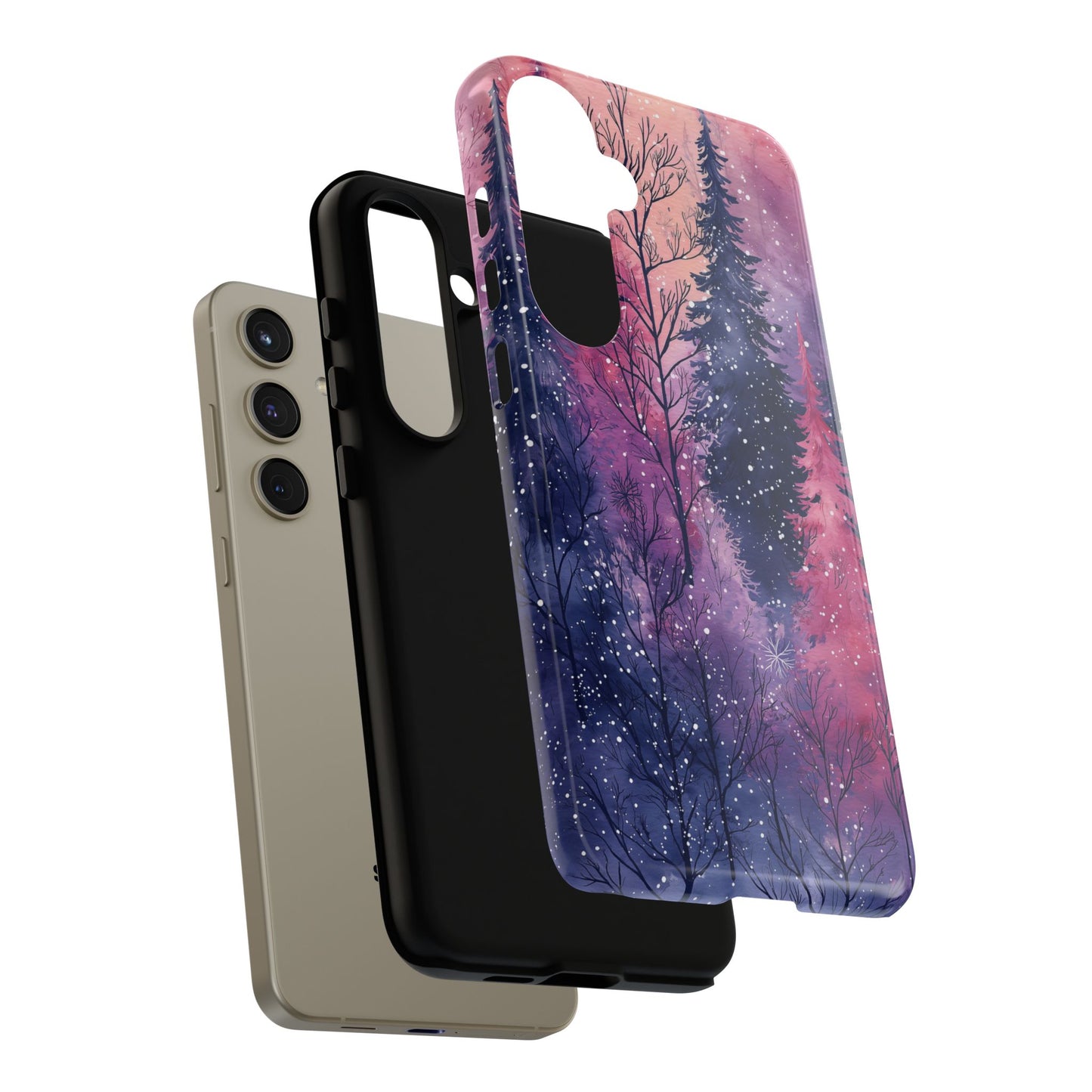 Sunset Snow Forest - Samsung Galaxy Series Case