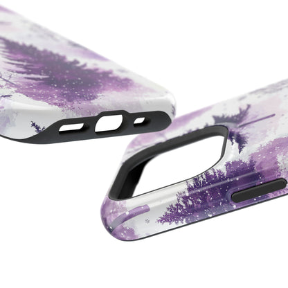 Purple Snowy Forest - MagSafe iPhone Series Case