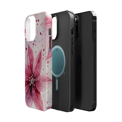 Sapphire Bloom – MagSafe iPhone Case