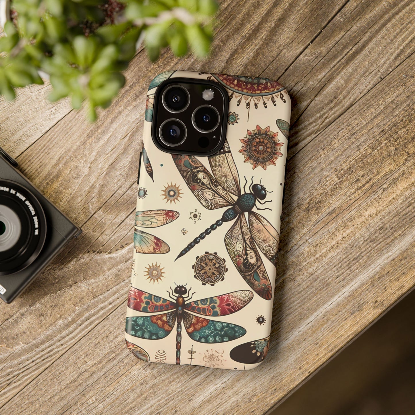 Dragonfly Boho iPhone Case