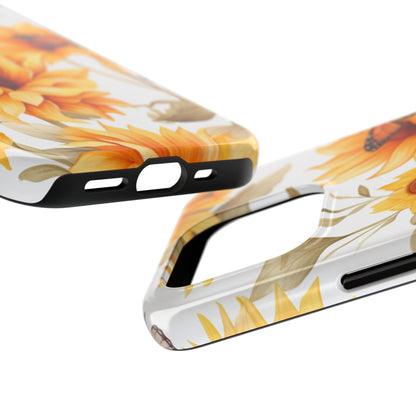 Sunflower & Monarch Garden - iPhone Series Case