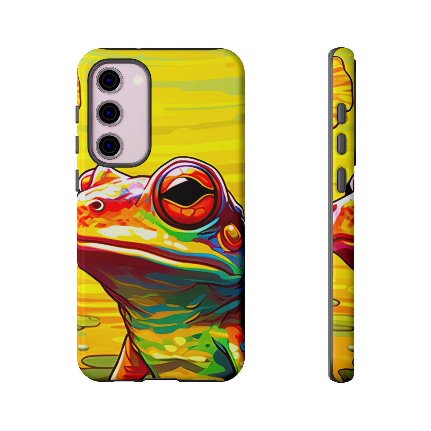 Vibrant Rainbow Frog Design – Samsung Galaxy Case