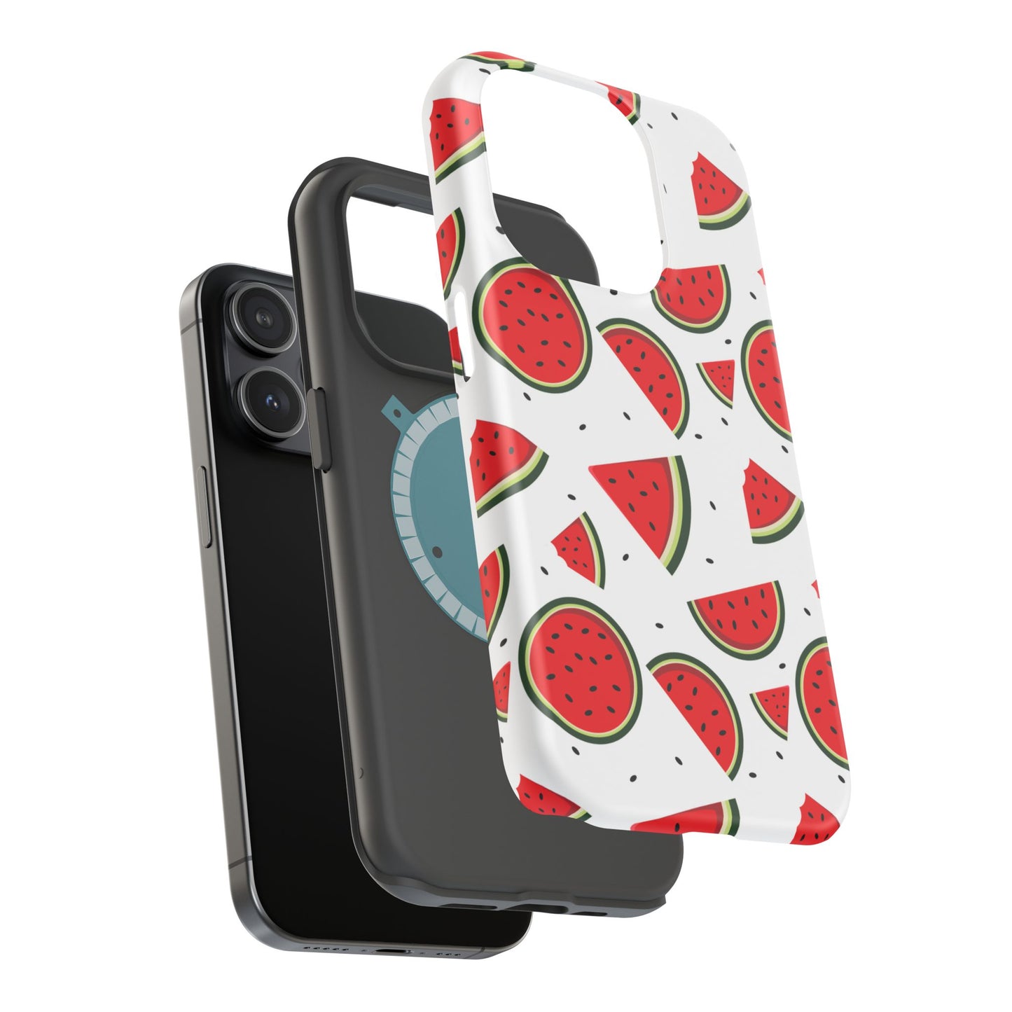 Sweet Watermelon MagSafe iPhone Case – Fresh & Fun Fruit Pattern with Summer Vibes