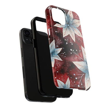 Winter Bloom Poinsettia – iPhone Case