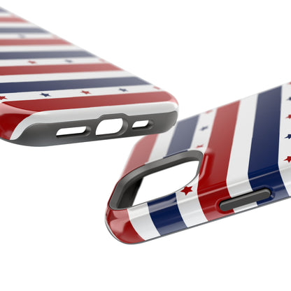 Patriotic Stars MagSafe iPhone Case