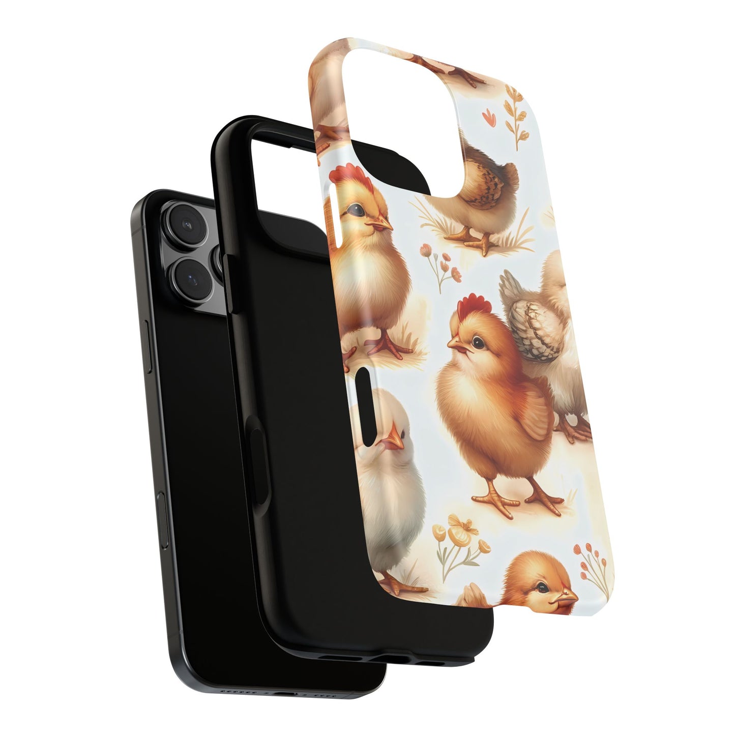 Baby Chick Phone Case - Chick - a - Boo Baby Chickens Phone Case for iPhone 15, 14, 13, 12, 11, Google, & Samsung Galaxy S23 S22 S21 S20 Series. - BOGO Cases