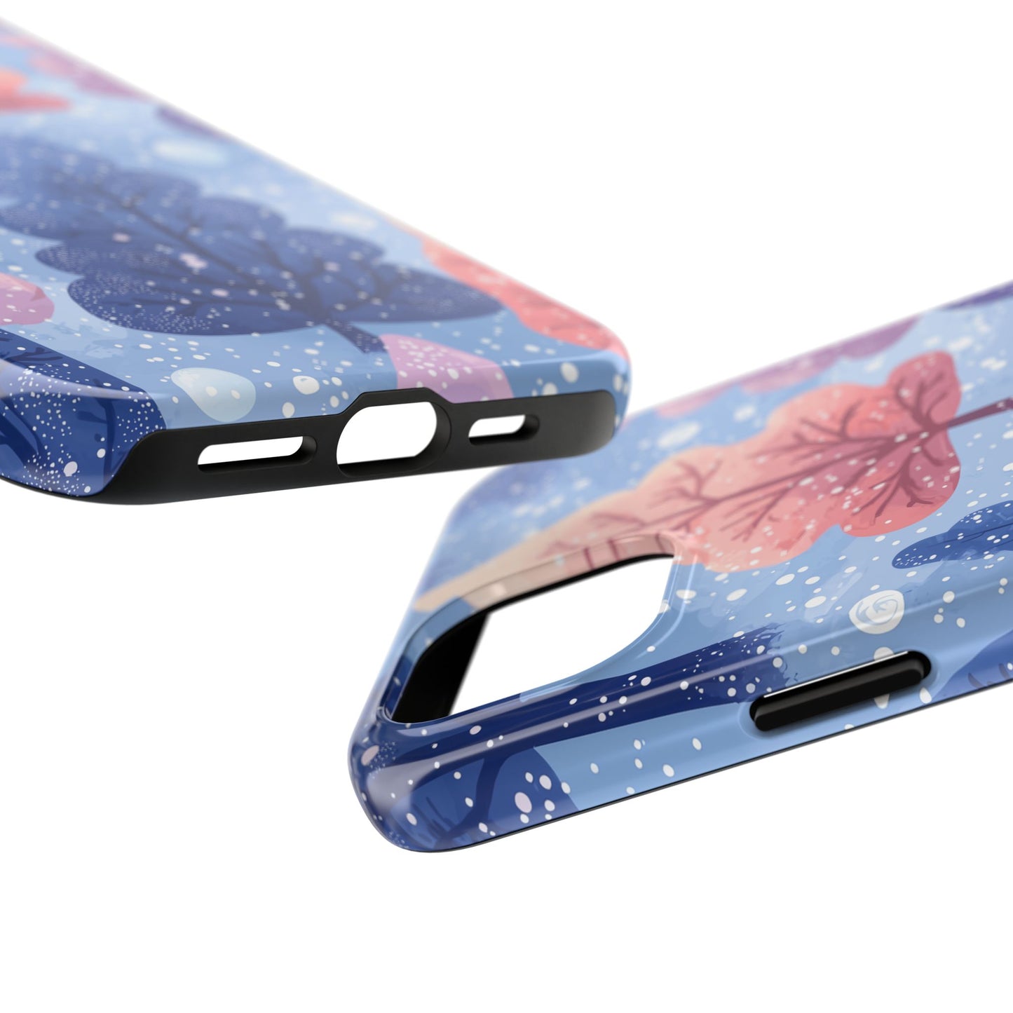 Pink & Purple Winter Wonderland - iPhone Series Case