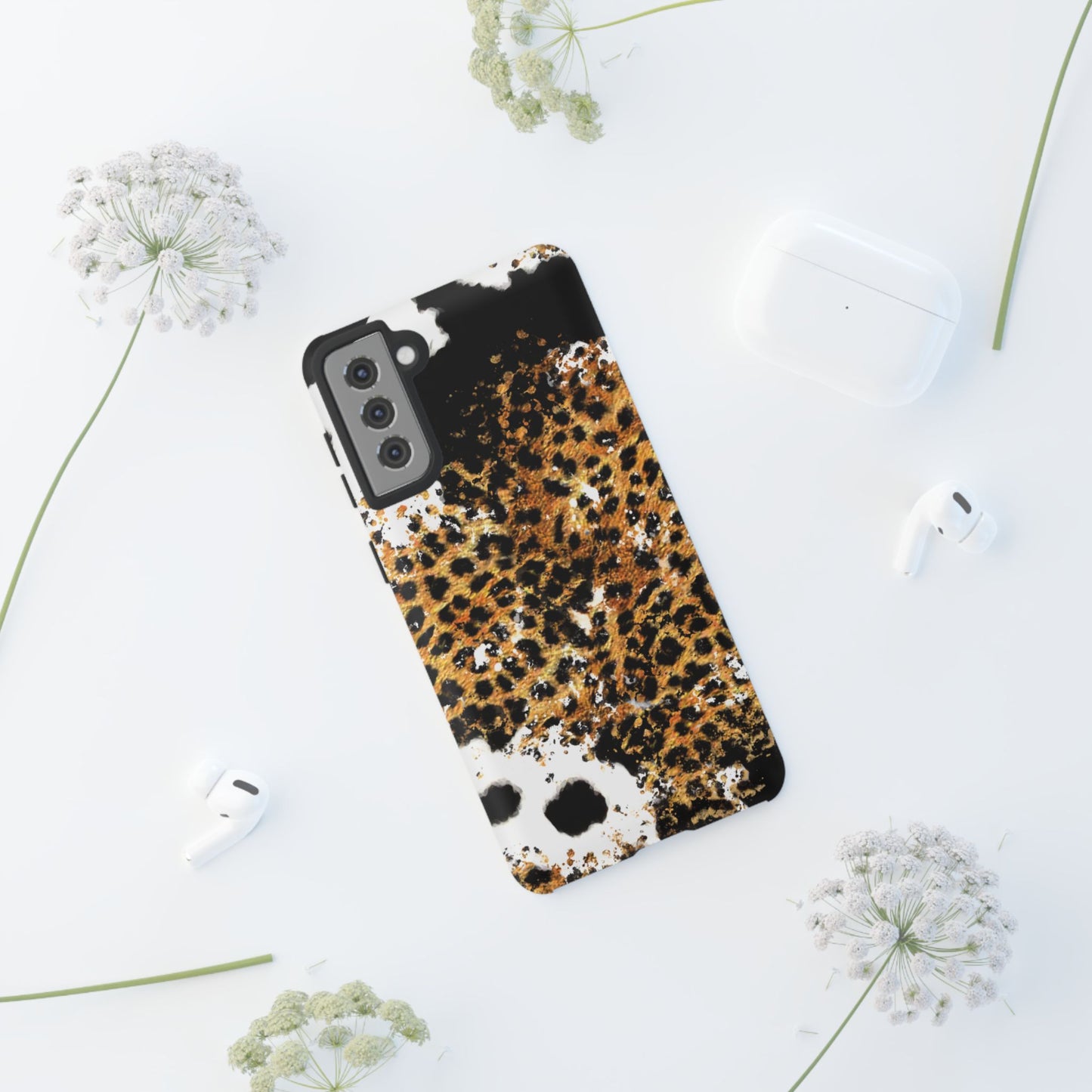 Bold Leopard Ink Splash - Samsung Galaxy Series Case