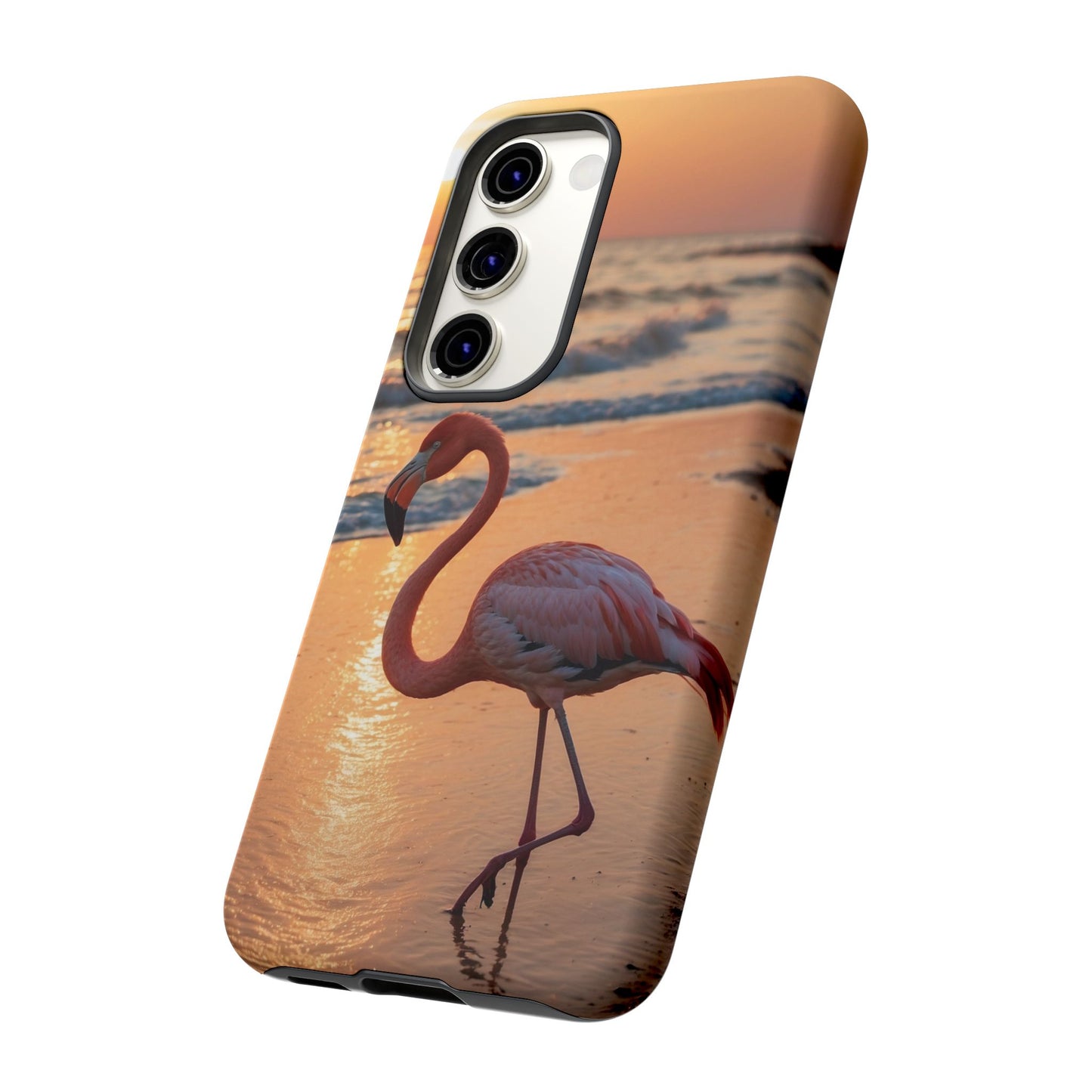 Island Beauty – Flamingo Samsung Galaxy Case