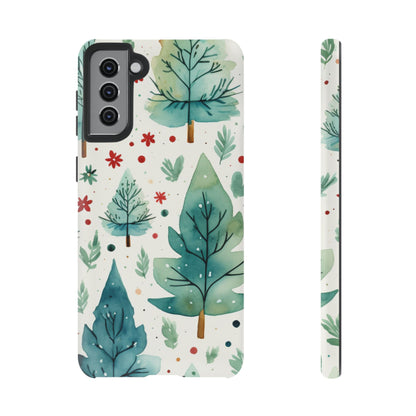 Watercolor Winter Forest -  Samsung Galaxy Series Case