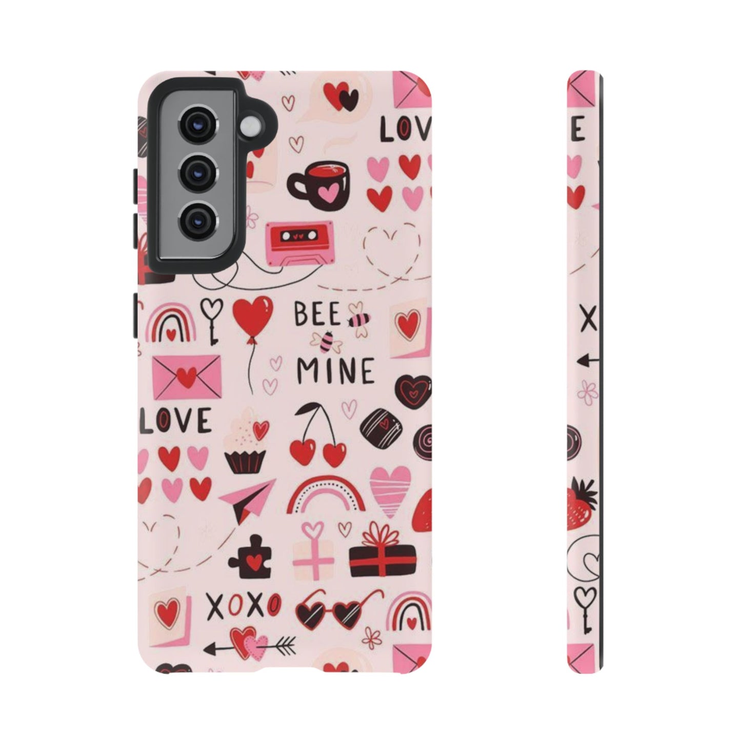 Samsung Galaxy Case: Bee Mine Love Doodles