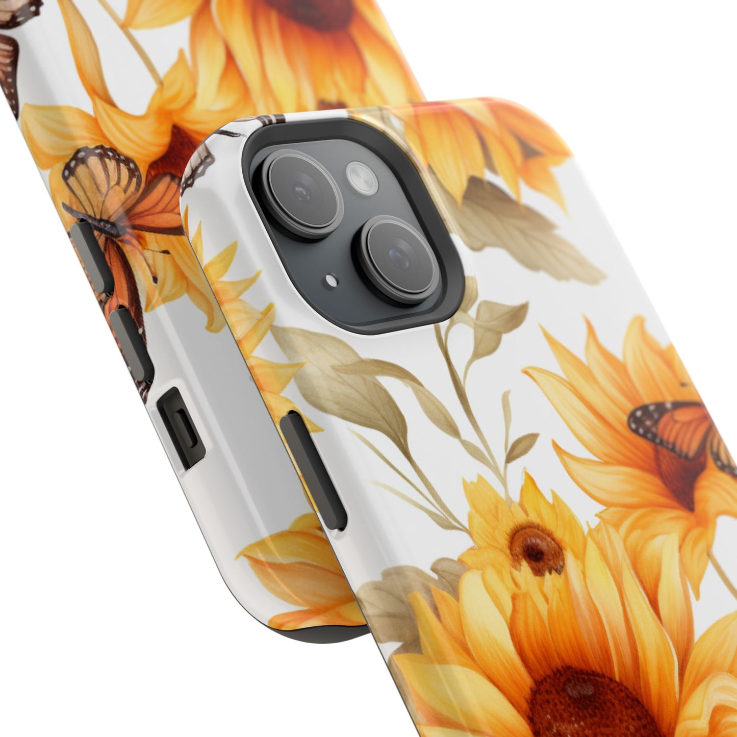 Sunflower & Monarch Garden - MagSafe iPhone Series Case