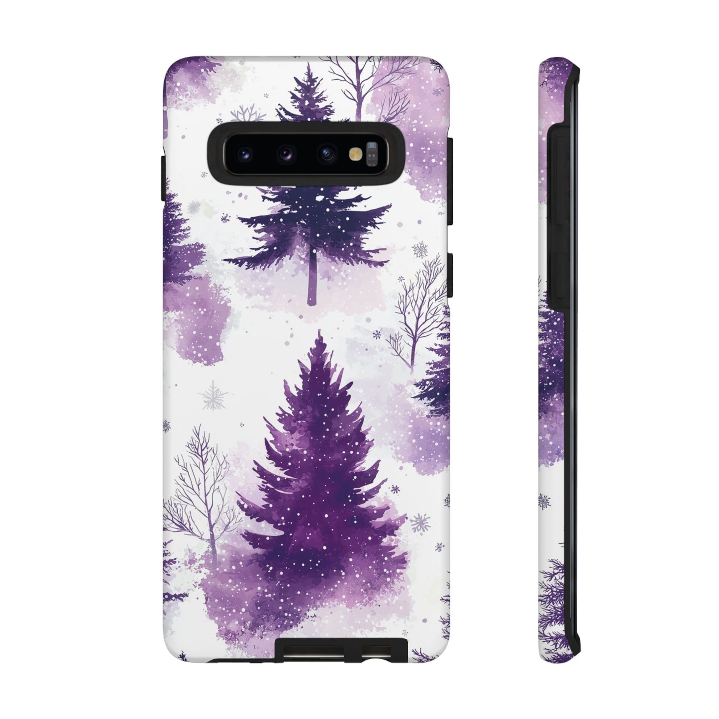 Purple Snowy Forest - Samsung Galaxy Series Case