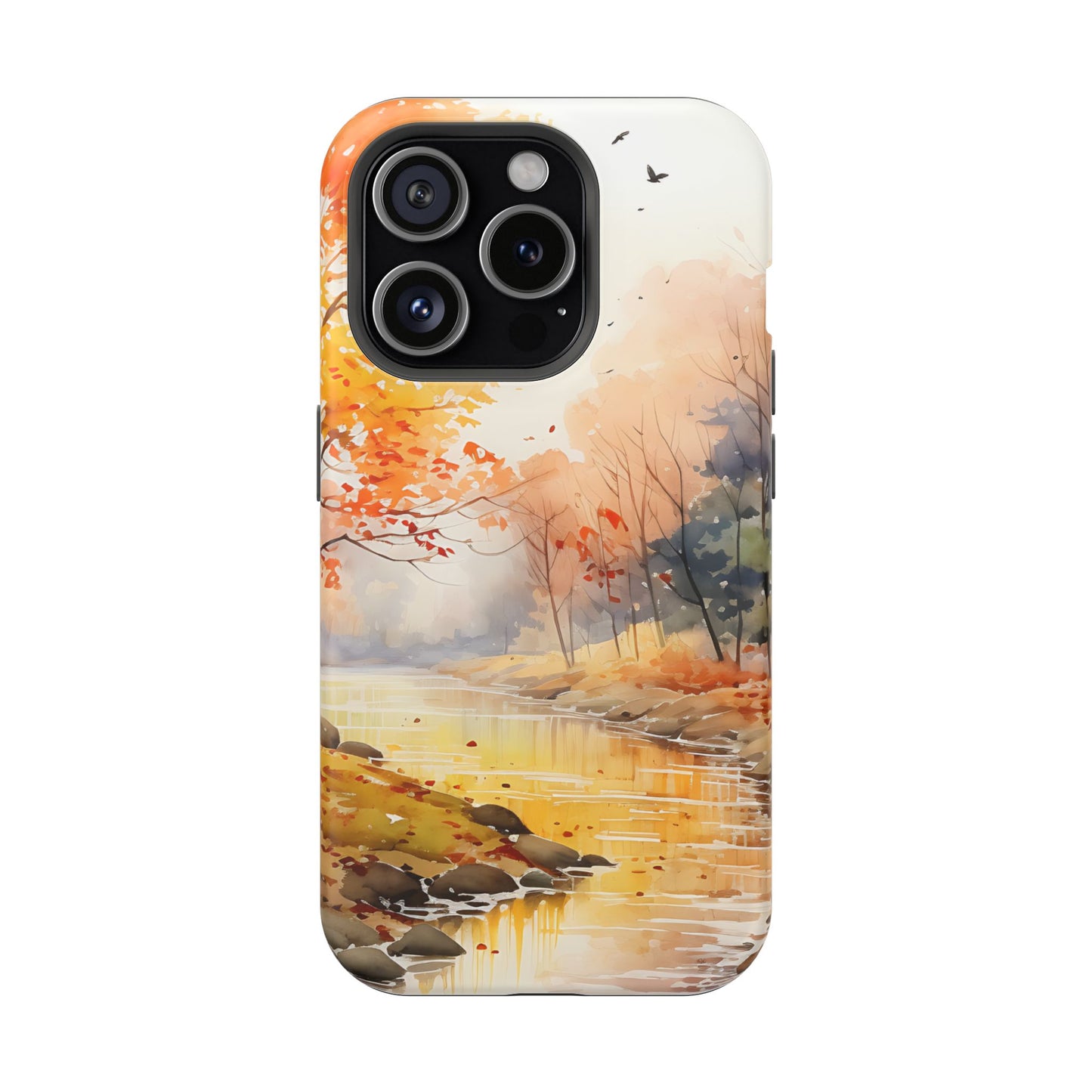 Autumn River Serenity – MagSafe iPhone Case