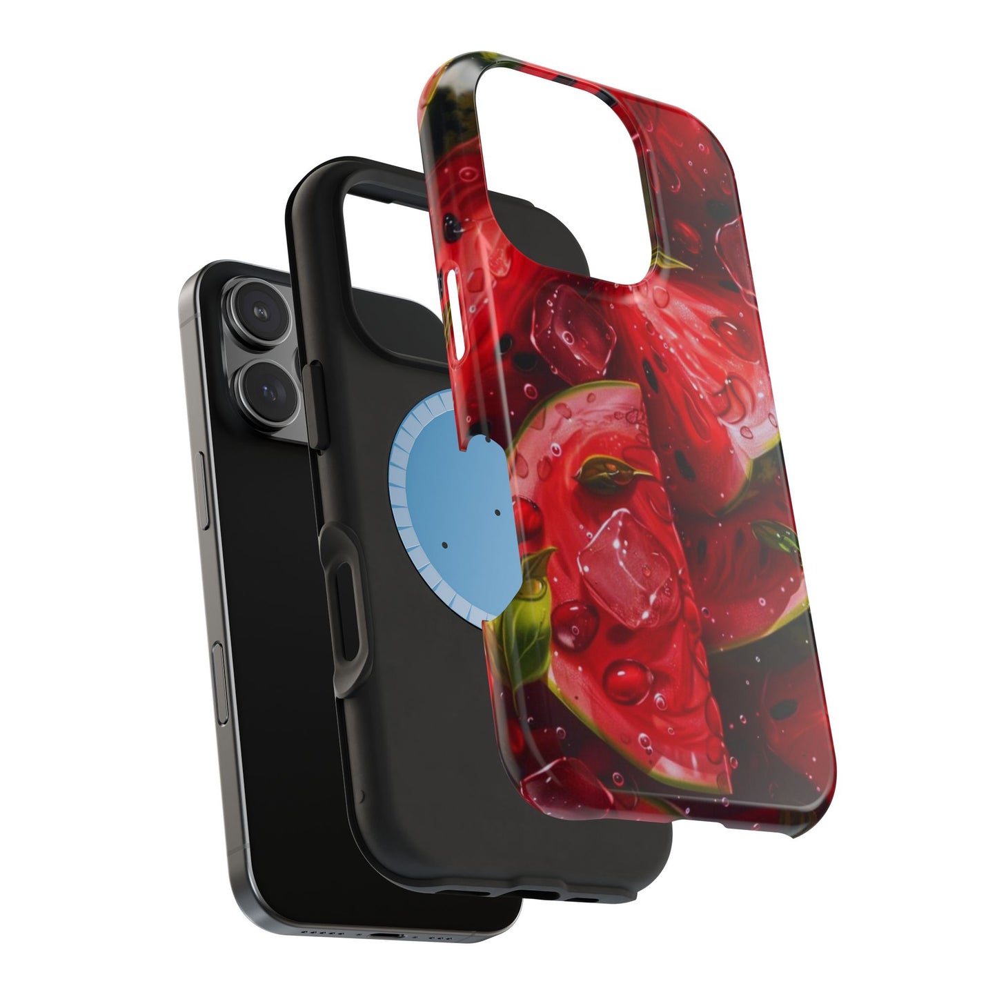 Juicy Watermelon MagSafe iPhone Case – Refreshing Summer Vibes, Dual-Layer Protection