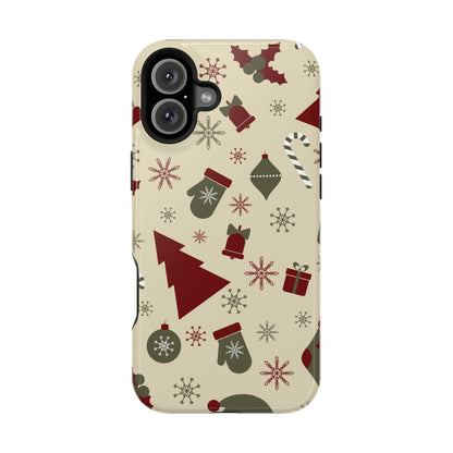 Vintage Holiday Cheer - MagSafe iPhone Series Case