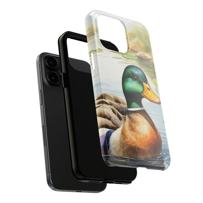 Serene Duck Reflection - iPhone Case