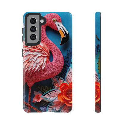 Flamingo Dreams – Bold Tropical Samsung Case