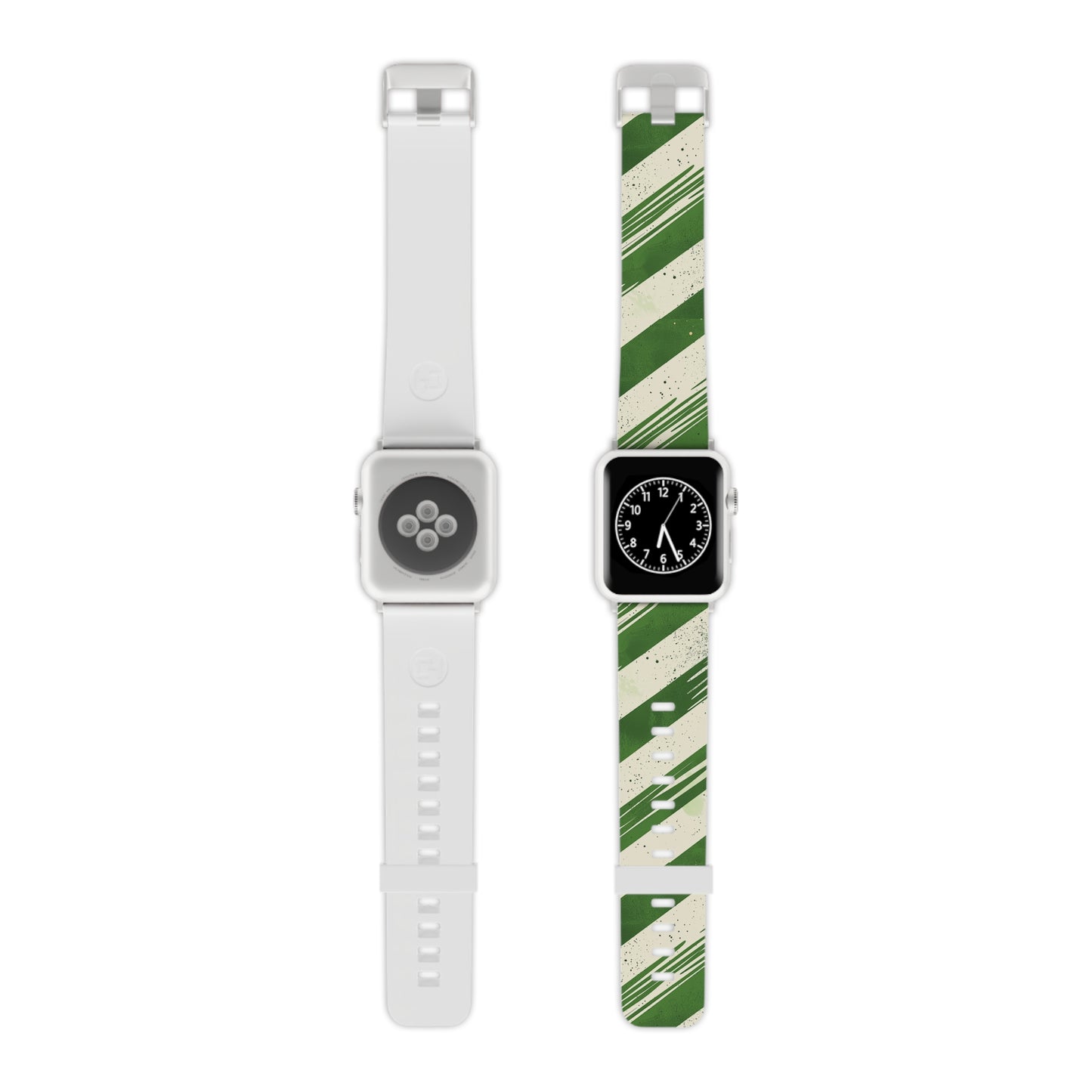 Green Stripes  Apple Watch Band