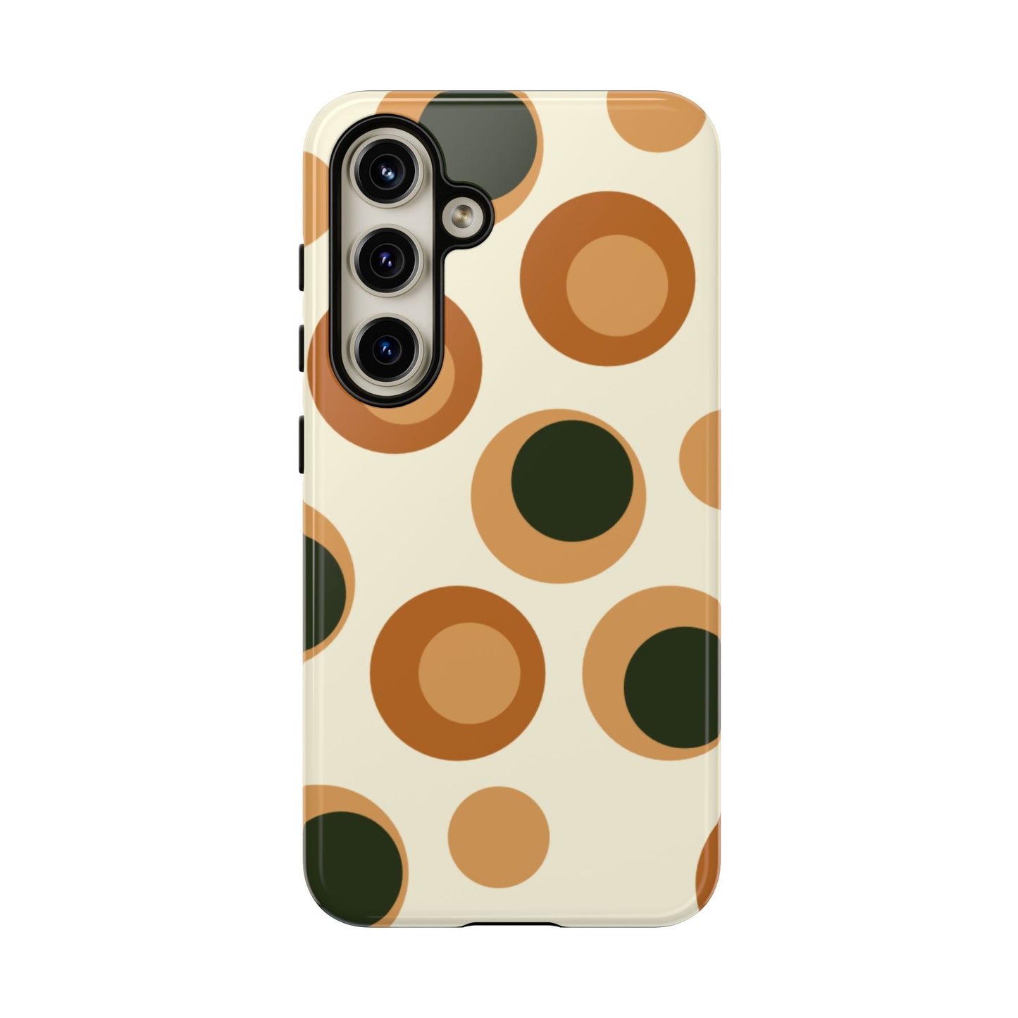 Retro Earthy Circles - Samsung Galaxy Case