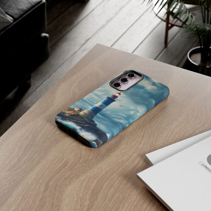 Samsung Galaxy Case - Coastal Lighthouse Design