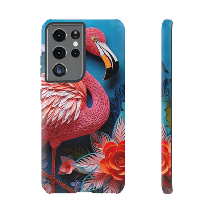 Flamingo Dreams – Bold Tropical Samsung Case