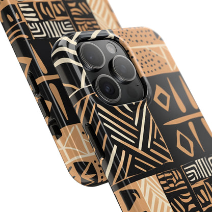 Tribal Geo-Pattern iPhone Series Case – Bold Ethnic Design