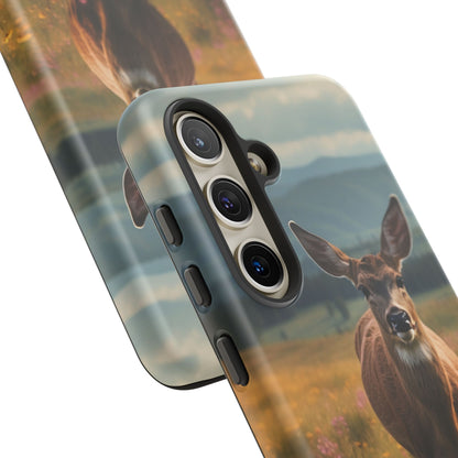 Rustic Meadow Deer – Samsung Galaxy Case