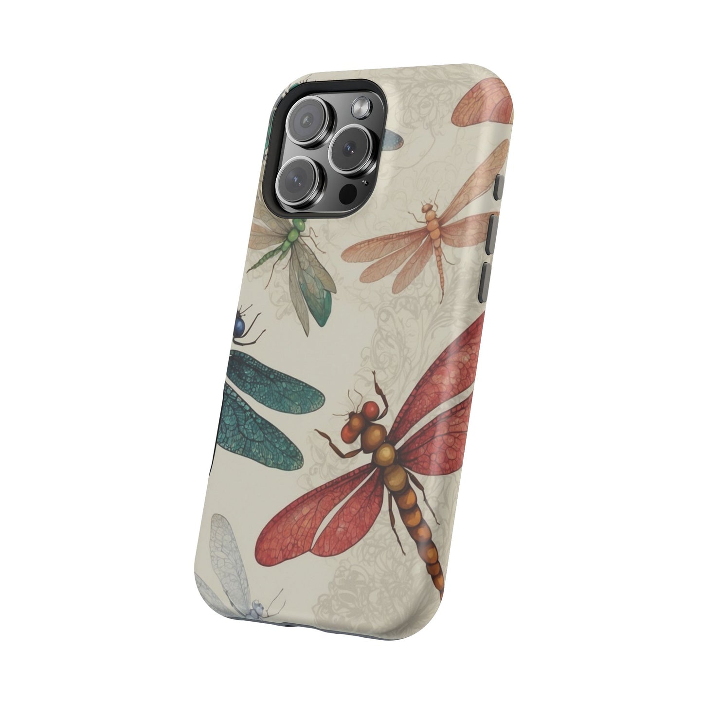 Vintage Dragonfly Garden – MagSafe iPhone Series Case